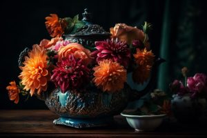 Surprize florale unice: ceainice cu flori